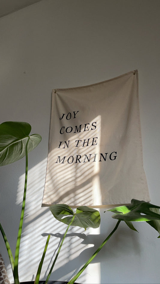 Joy Comes In The Morning Flag